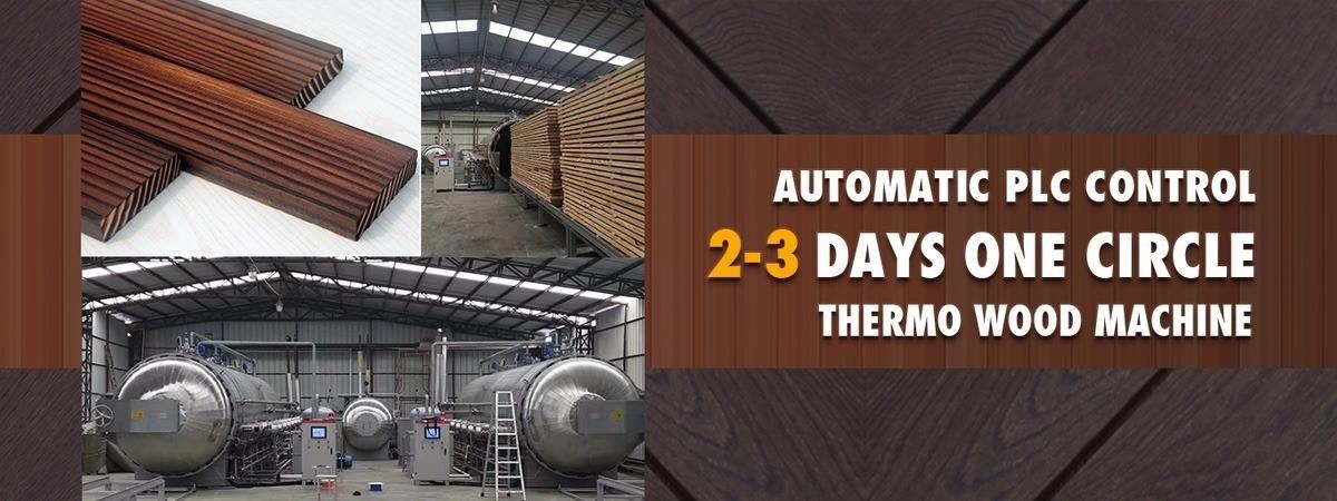 calidad Equipo de tratamiento térmico de madera fábrica
