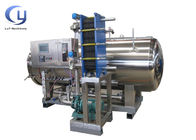 Máquina comercial de la esterilización de la comida del aire caliente con la presión 0.35Mpa y 30min