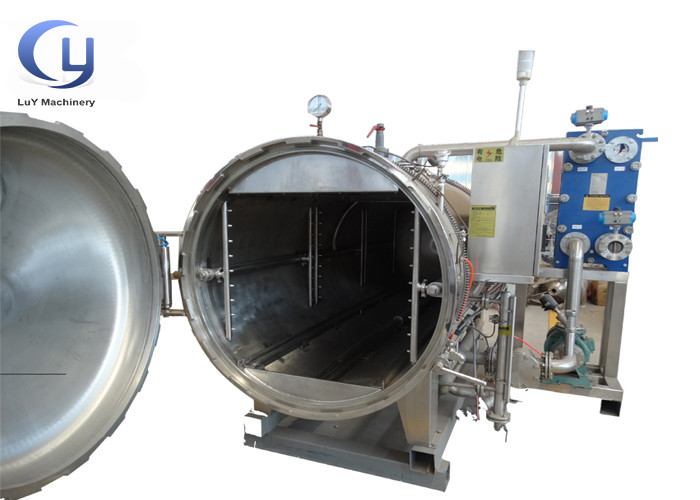 Máquina de esterilización de alimentos industriales Autoclave / Máquina de esterilización a alta presión