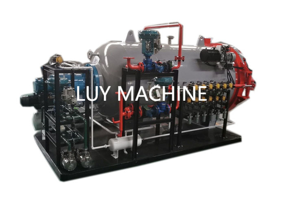 Acero de carbono de alta presión del vacío compuesto industrial Q345R de la autoclave
