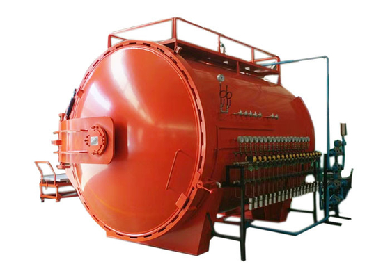 Compuesto de curado de acero inoxidable del proceso de la autoclave con el interruptor de presión