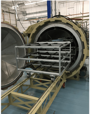 Autoclave de curado compuesto de calefacción eléctrica con control de temperatura preciso