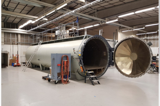 Integración sin fisuras en autoclave compuesto calefacción eléctrica 316 control PLC