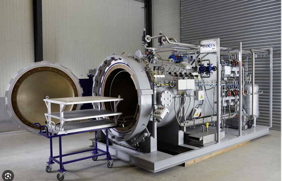 Autoclave compuesto de calefacción eléctrica con control PLC de 600-5000 mm de diámetro