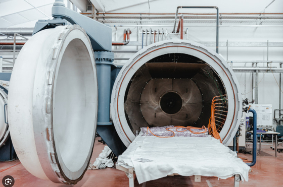 Autoclave industrial de alta temperatura 5Mpa para diámetros grandes de 600-5000 mm