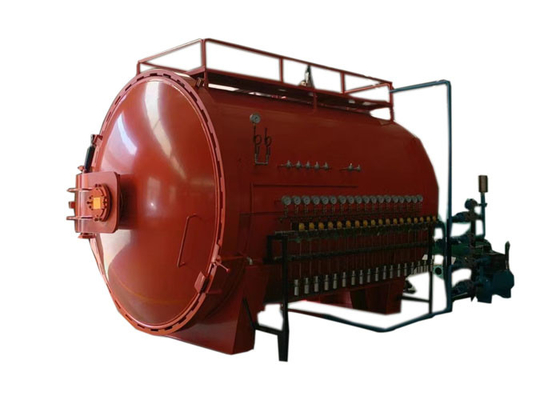 En general, el tratamiento de carilla de madera rotativa de haya, presión, vacío, impregnación de madera, autoclave