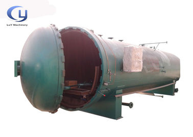 Planta de tratamiento de madera en autoclave profesional con doble bloqueo de seguridad