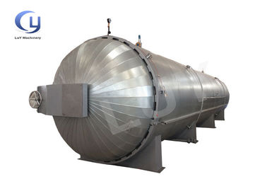 Máquina de tratamiento térmico del horno de impregnación de madera 6m 8m longitud