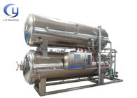 Máquina de esterilización automática de alimentos a presión, esterilizador industrial de botellas