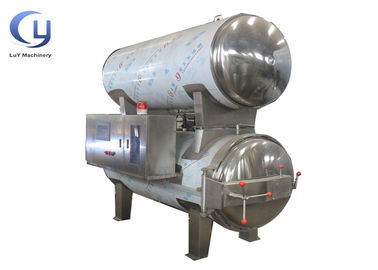 Rango de tiempo 1-99min Máquina de esterilización de alimentos 50Hz 0.44Mpa para una esterilización eficiente