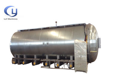 Autoclave de curado de caucho personalizado Tanque de preservación de madera industrial química