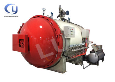 Autoclave compuesto gigante de alta configuración con doble bloqueo
