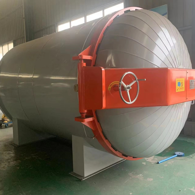 Comprensión clara de la situación de la presión de la tubería de revestimiento vulcanizador máquina de autoclave para neumáticos