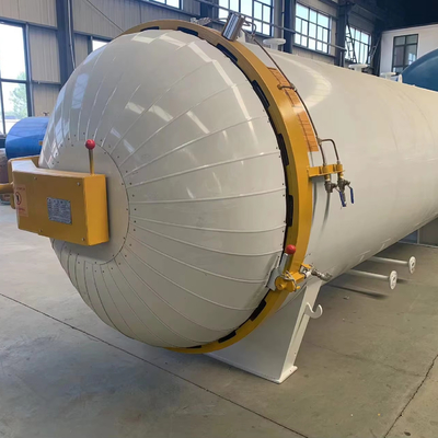Libertar la presión y mantener la presión dentro del rango establecido Autoclave de calefacción de aceite para vulcanización de caucho