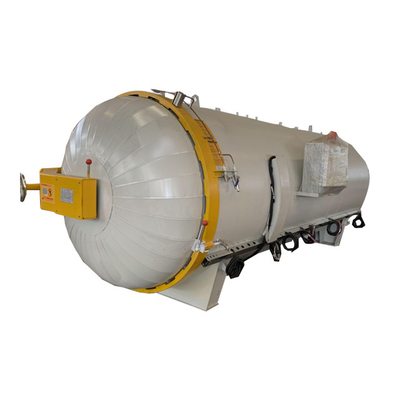 Presión de liberación automática en el interior del tanque de caucho de rodillo de la lata de vulcanización autoclave con componentes clave del motor