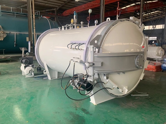 Fabricantes de China Autoclave pequeño totalmente automático Autoclave compuesto Autoclave compuesto de carbono Autoclave