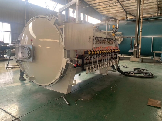 Fabricantes Venta directa Autoclave de fibra de carbono compuesto grande Autoclave automático de vidrio laminado
