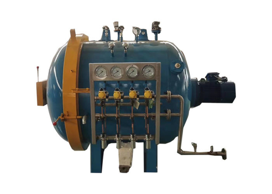 Control automotriz PLC Autoclave de fibra de carbono de curado Material pre-impregnado Autoclave compuesto motor de presión del núcleo