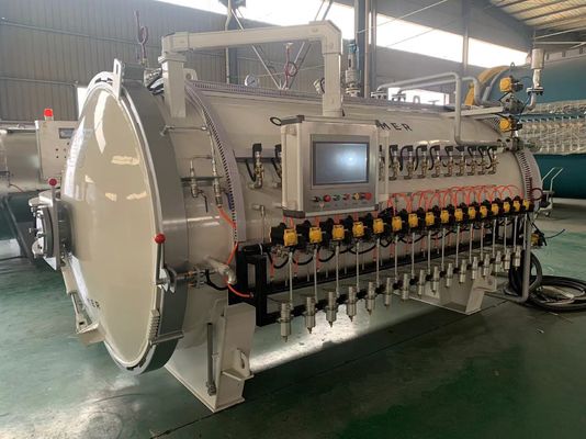 Horno Autoclave Compuesto de 3500mm para Piezas de Automóviles como Capó, Techo, Guardabarros, Ala, para Fabricantes de Productos de Fibra de Carbono