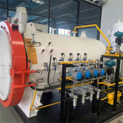 LUY IATF 16949 CE Autoclave de acero inoxidable certificado Usado estructura del cuerpo del vehículo eléctrico de baja deformación Compuesto de alta resistencia para automóviles