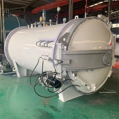 Autoclave industrial de doble pared de acero inoxidable aprobado por la ISO CE estructuras satelitales usadas cero defectos baja presión