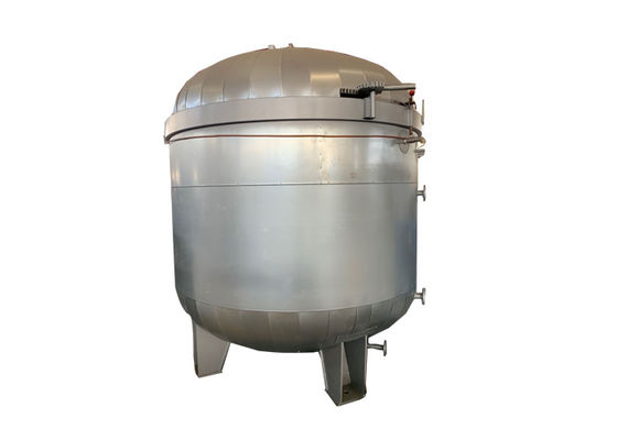 Ventilación forzada Autoclave a gran escala 380V 2MPa con rango de temperatura de 0 a 200 °C