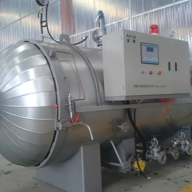 Apagar para garantizar la precisión y la estabilidad de la temperatura del autoclave para vulcanización de caucho