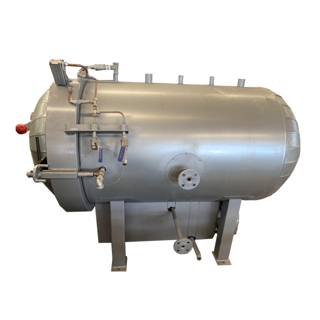 Presión de liberación automática en el interior del tanque de caucho de rodillo de la lata de vulcanización autoclave con componentes clave del motor