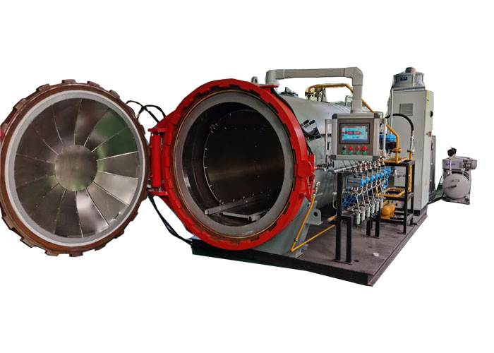 Material compuesto de fibra cerámica Carburo de silicio para el enchufe de protección Tecnología de placa PID Temperatura Autoclave compuesto Precio