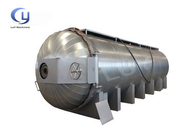 equipo de tratamiento térmico de madera de acero 2.2mStainless con control del PLC y la refrigeración por agua