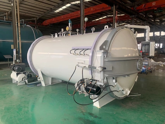 Autoclave de curado de materiales compuestos para autoclave de alta presión de fibra de carbono 0,88 Mpa