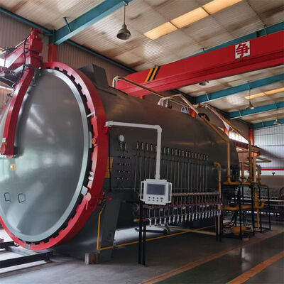 Autoclave horizontal aprobada por el CE para artículos deportivos, material de formación de calefacción rápida y bajo consumo de energía industrial