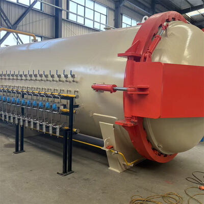 Autoclave de alta precisión con certificación CE aplicado en el procesamiento de materiales fotovoltaicos