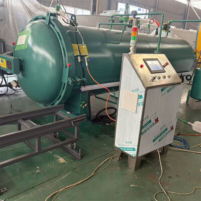 Autoclave de curado compuesto estándar mundial para necesidades diarias Producción de materiales fácil instalar control automático completo