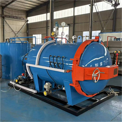 Autoclave Compuesto Grande con Puerta de Apertura Rápida Hidráulica con Bloqueo de Seguridad y Control PLC para Curado de Compuestos Industriales